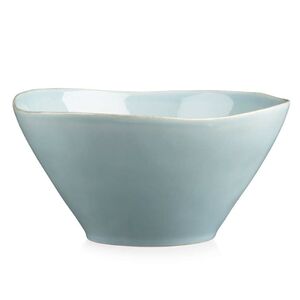 Crate&Barrel Marin Blue 10" Vegetable Bowl NWOT